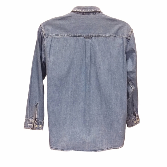 Warner Bros. Vintage Chambray Button Front Shirt - Picture 2 of 11